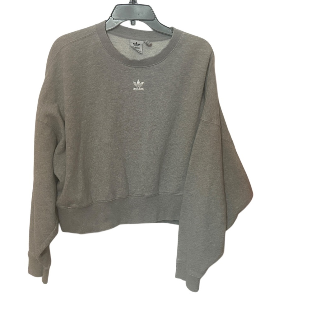 Adidas  Essentials Small Logo Feelcozy Sweatshirt Size Small Women’s - Picture 8 of 8